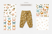 Bloom Butterflies and Flowers, a Decorative Illustration by tatiletters (Thumbnail 8 of 15)
