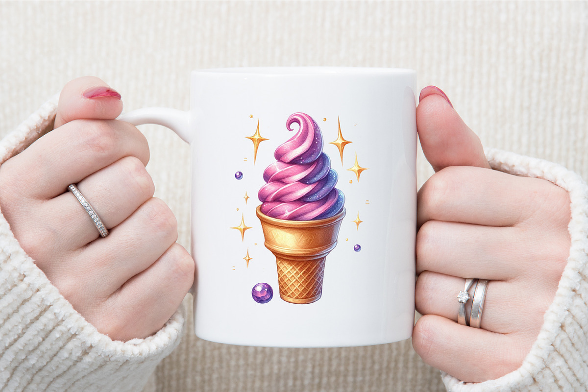 Cute Retro Summer Clipart, an Illustration by Sublimation Artist (Photo 5 of 6)