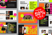 Boncise Presentatiton Pack Template, a Presentation Template by Spesifikstd (Thumbnail 1 of 12)