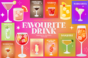 Favourite Drink Art Set