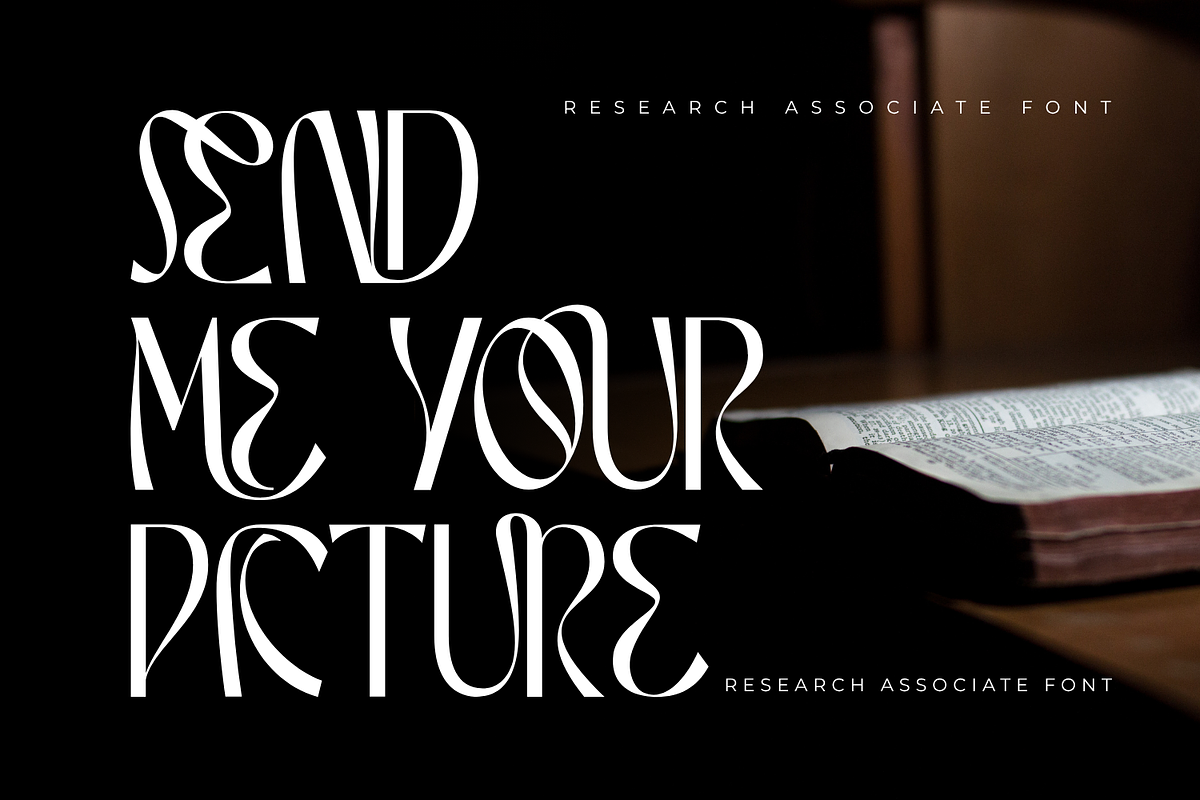 RESEARCH ASSOCIATE - LUXURY FONT, a Sans Serif Font by 177Studio (Photo 4 of 8)