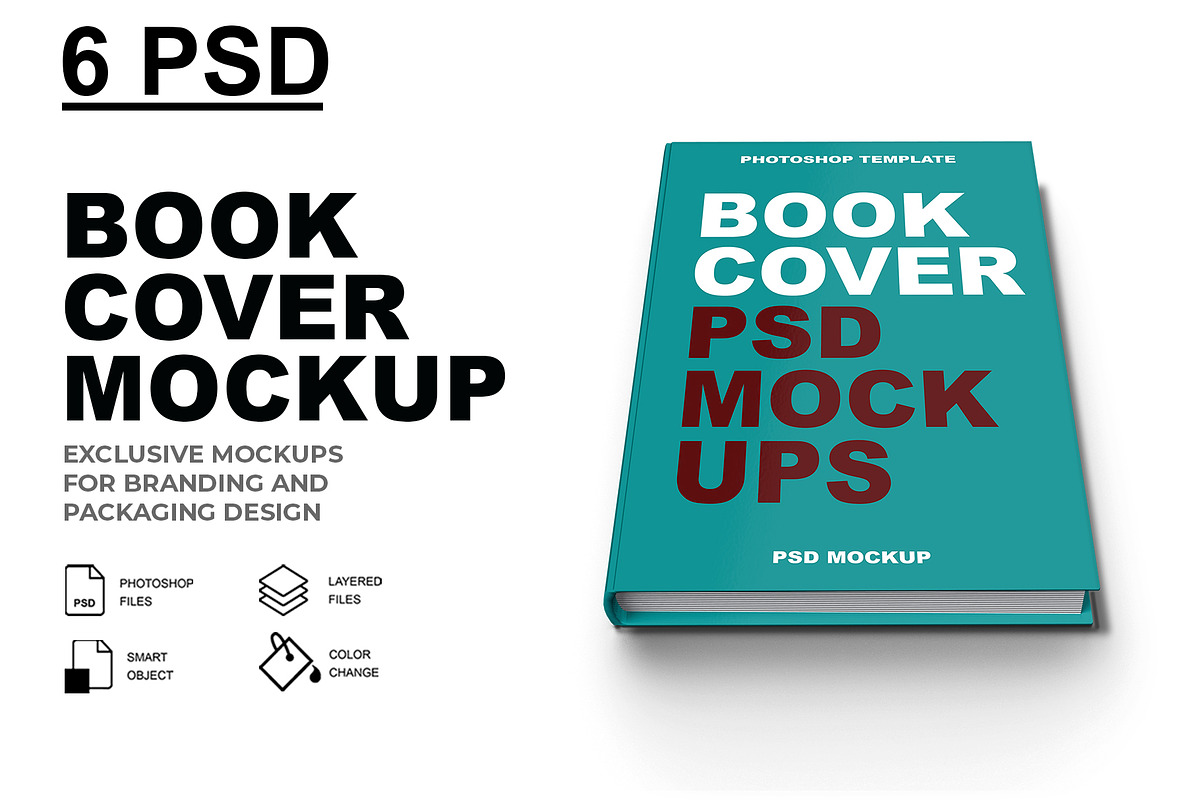 Book Mockup, a Product Mockup by Mockupfit (Photo 1 of 7)