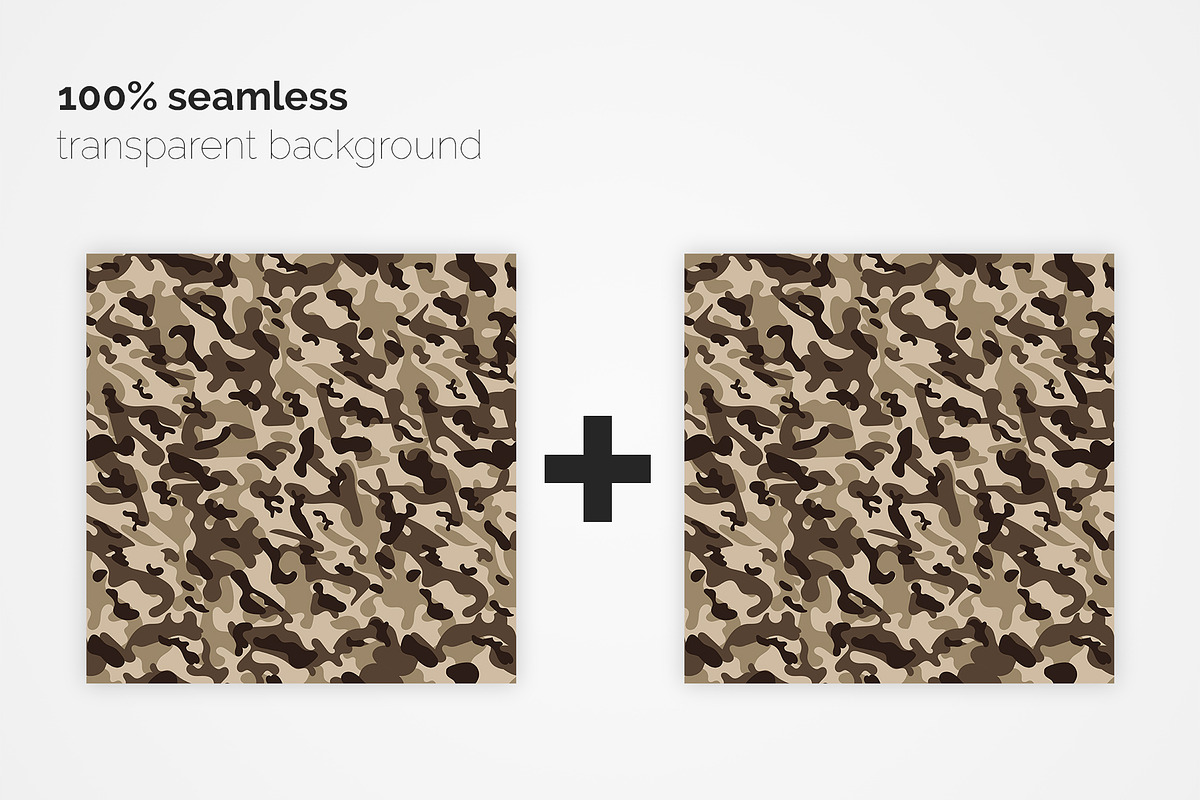 USA Camouflage Seamless Patterns, a Pattern Graphic by 3Y_Design (Photo 3 of 6)