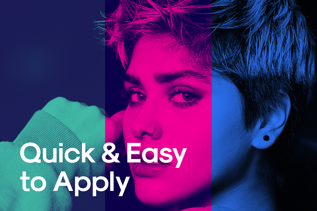 50 Duotone Photoshop Actions, an Action Add-On by PixelMind (Photo 3 of 7)