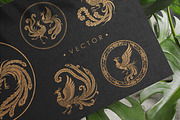 Chinese Phoenix decorative pattern, a Decorative Illustration by DesignFolioHub (Thumbnail 1 of 6)