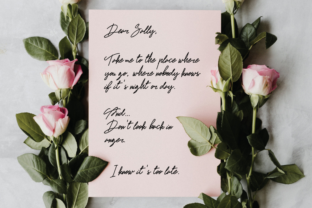 Mr. Skywhale Signature Script Font, a Handwritten Font by ashenterprise (Photo 9 of 16)
