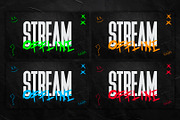 Glitch Twitch Overlay, a Design Template by StreamSkins (Thumbnail 2 of 5)