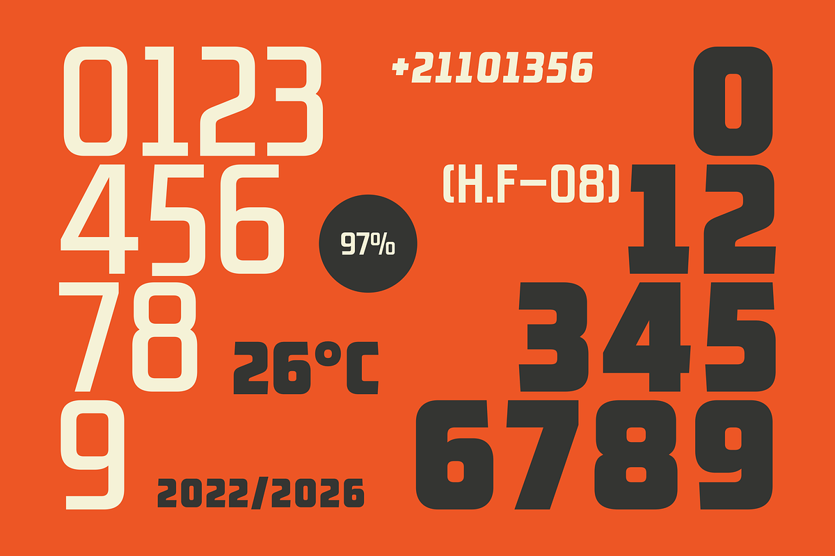 Melagow Display Variable, a Sans Serif Font by 24Design Studios (Photo 6 of 11)