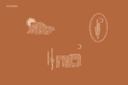 Desert Doodles | Illustrations, an Illustration by Brooke Taylor Creative Co (Thumbnail 4 of 6)