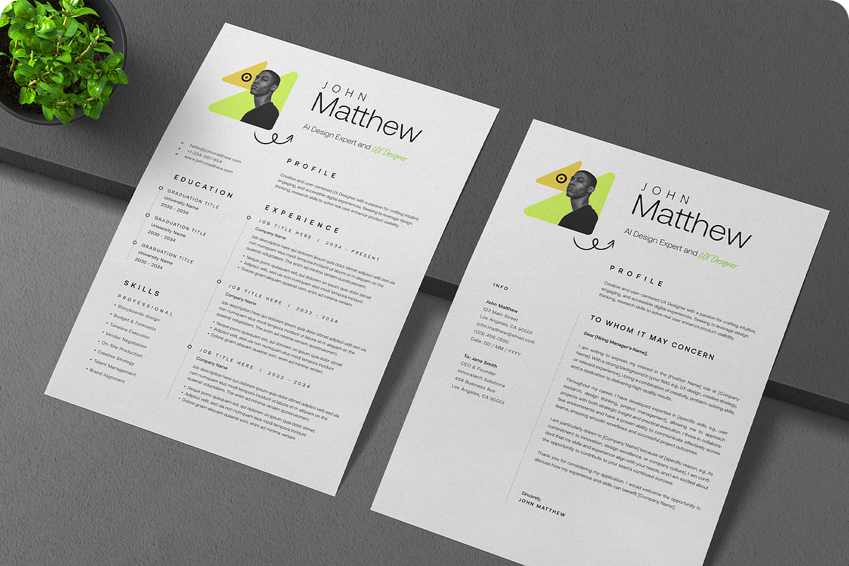 Resume/CV, a Resume Template by Reuix Studio (Photo 7 of 7)