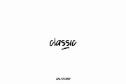 Classic - Handwritten Brush Font, a Handwritten Font by ZAL STUDIO (Thumbnail 1 of 3)