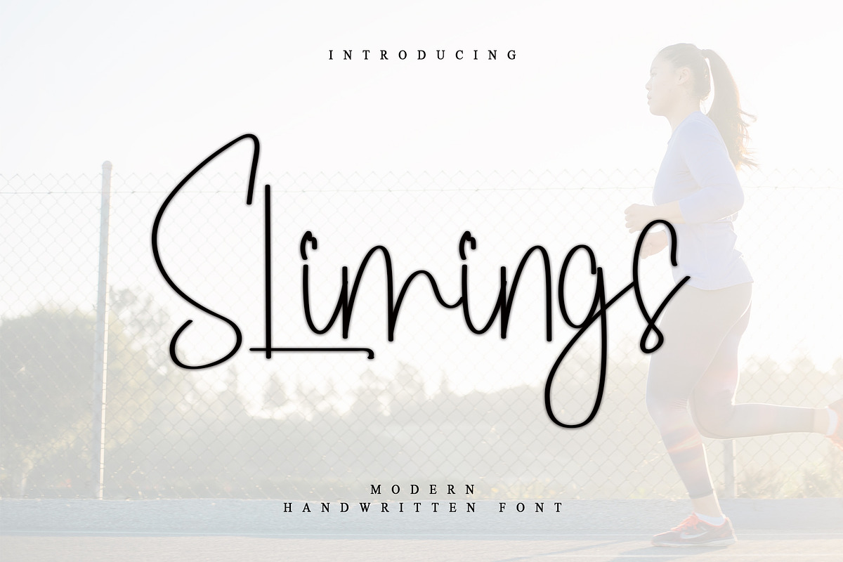 Slimings, a Handwritten Font by FreshTypeINK (Photo 1 of 7)