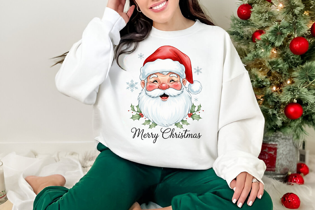 Vintage Christmas PNG Bundle, an Illustration by Designworld (Photo 8 of 10)