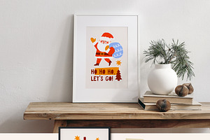 Cutout Christmas Poster Creator