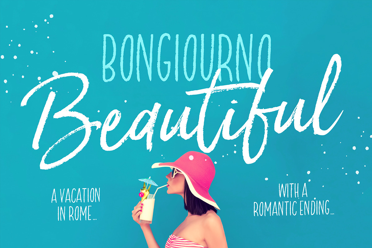 Born Ready Marker Font preview 7