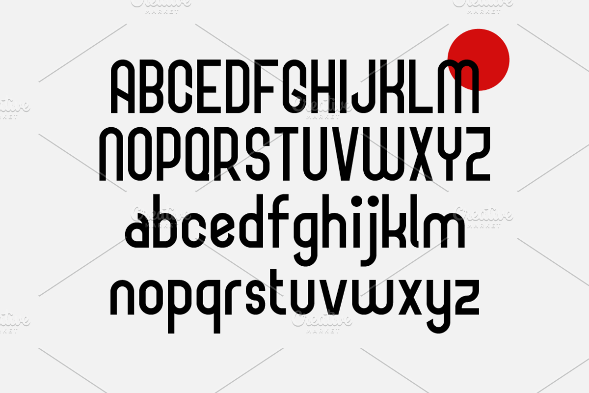 Matanya Condensed Logo Font, a Sans Serif Font by Artiveko (Photo 2 of 7)