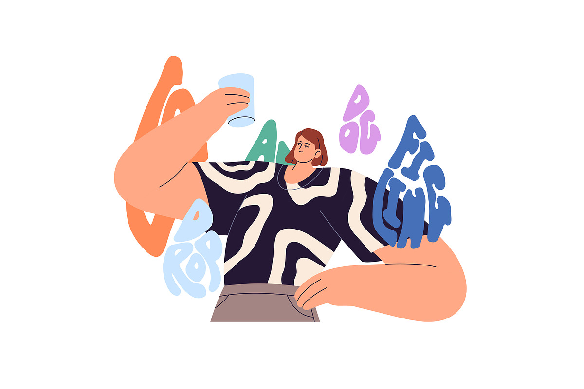People learn foreign language set, a Person Illustration by PaperTrident (Photo 6 of 13)