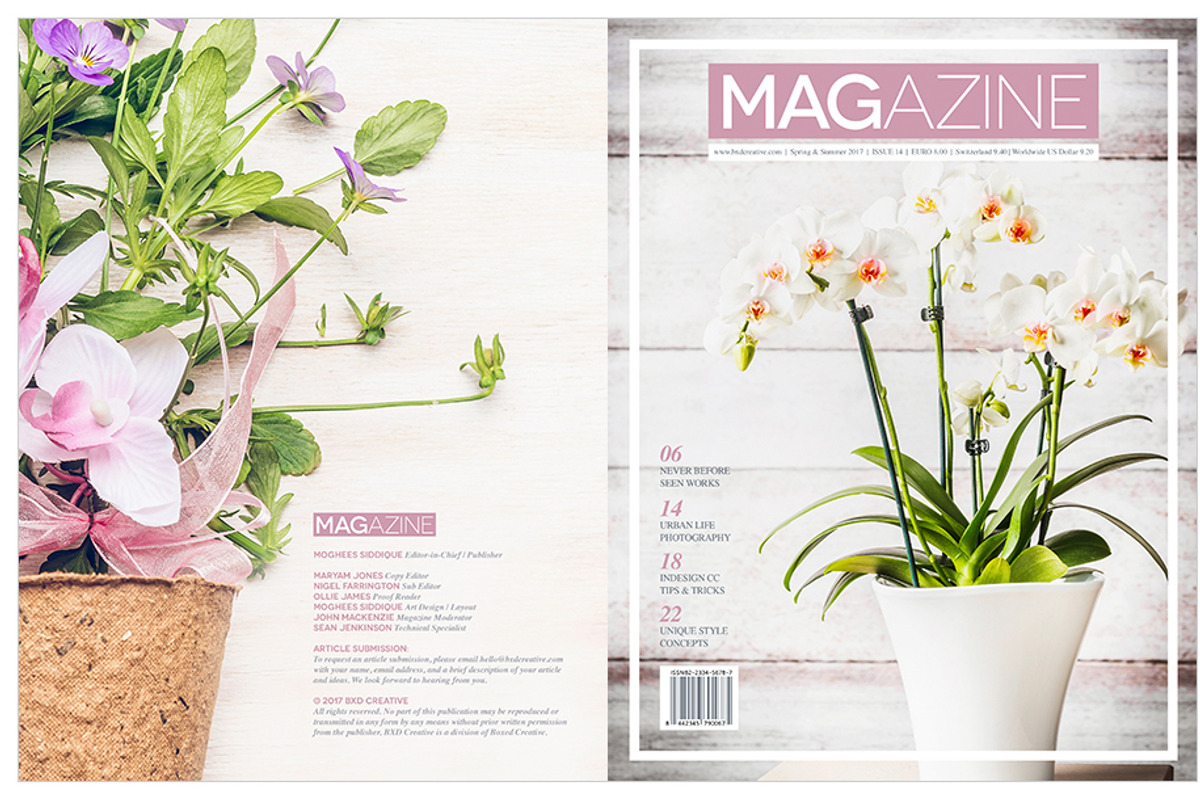 Magazine Template InDesign 16, a Magazine Template by Love Graphic Design (Photo 9 of 20)