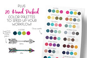 The Hand Illustrated TypeSet, a Handwritten Font by Callie Rian & Co. (Thumbnail 14 of 15)