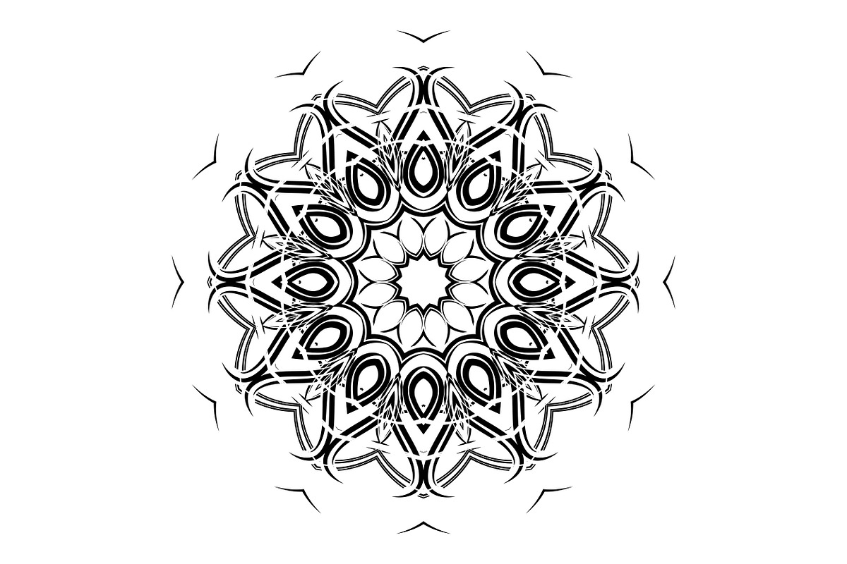 Spiritual Mandala Artwork Bundle, a Decorative Illustration by NJ Himel (Photo 91 of 104)