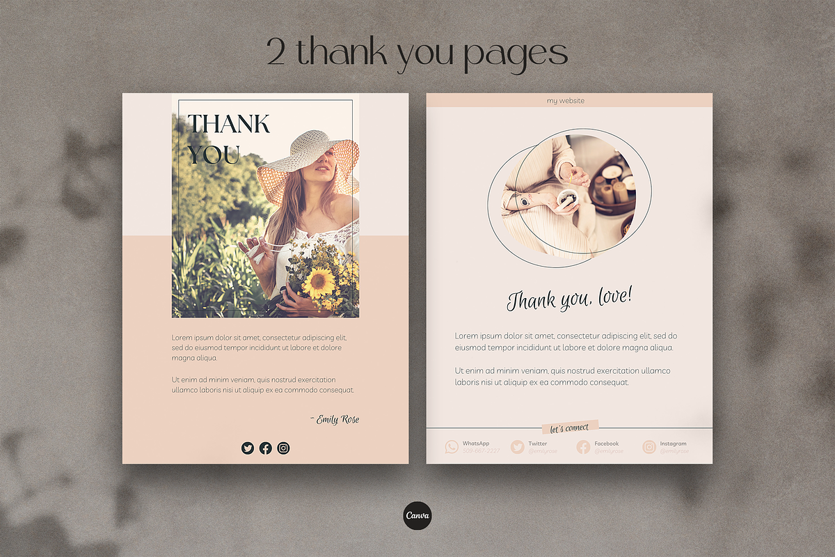 Canva Herbalist Recipe Book Template, a Marketing Template by Made by Melody (Photo 14 of 17)