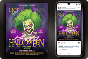 Happy Halloween Flyer, a Flyer Template by regalDRAW (Thumbnail 1 of 3)