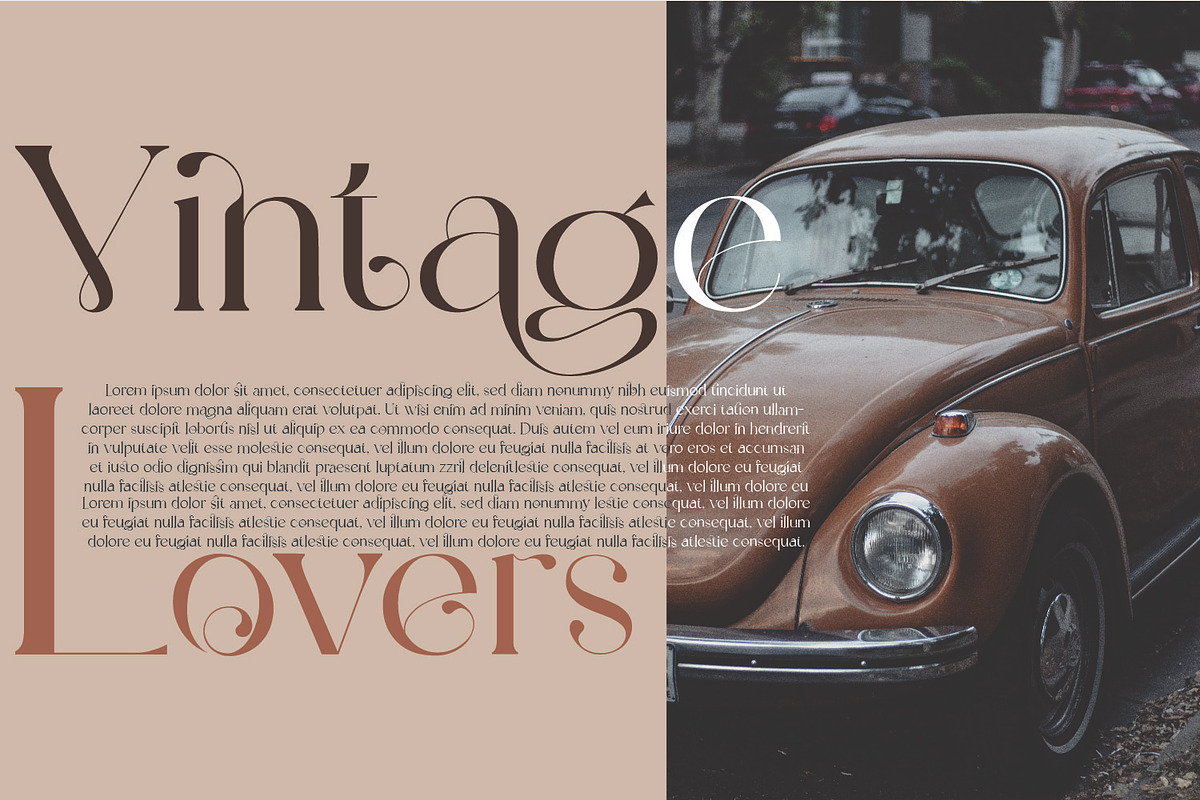 Bibalgoski V2 | Vintage Serif Type, a Serif Font by MchCrafter (Photo 4 of 15)