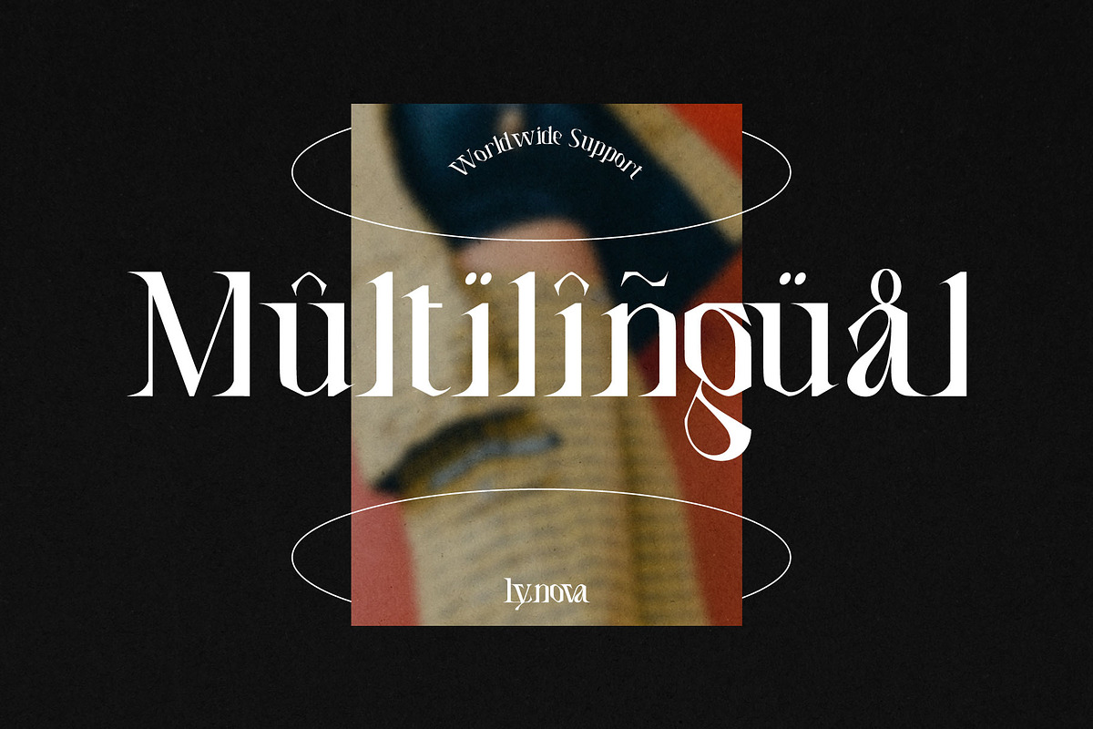 Lynova - Unique Display Font, a Serif Font by Eztudio (Photo 13 of 15)