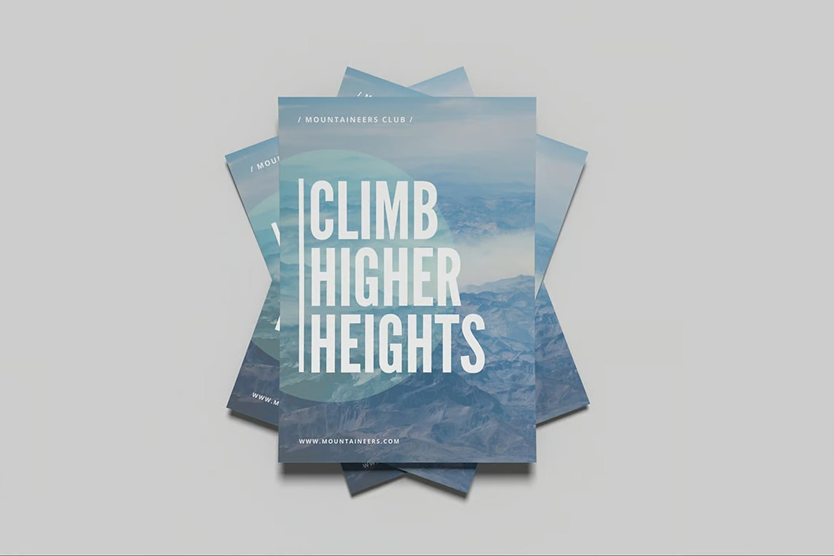 A4 Flyer Mockup, an Advertising Mockup by Hubzway (Photo 8 of 11)