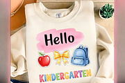 Back to School Hello kindergarten, an Illustration by Designworld (Thumbnail 2 of 3)
