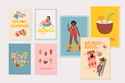 Summer Party | Cliparts, Posters, a Food Illustration by Felizabeth Design (Thumbnail 9 of 12)