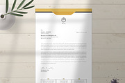 Clean Letterhead Word, a Stationery Template by ResumeDevisers (Thumbnail 8 of 8)
