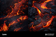 Lava. 51 images, a Texture Illustration by Handmadefont (Thumbnail 3 of 13)
