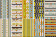 Ethnic - Seamless patterns, a Pattern Graphic by Deveze Art & Co (Thumbnail 9 of 9)