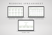 All-In-One Wedding Spreadsheet, a Templates & Theme by BRANDcontent (Thumbnail 5 of 8)
