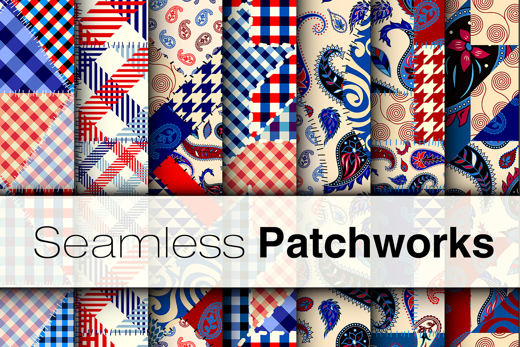 Quilting design background.