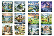Scottish Highlands Digital Papers, a Background Photo by Wow Magic (Thumbnail 2 of 2)