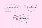 Garncoleia - Romantic Script Family, a Script Font by Sealoung (Thumbnail 4 of 12)
