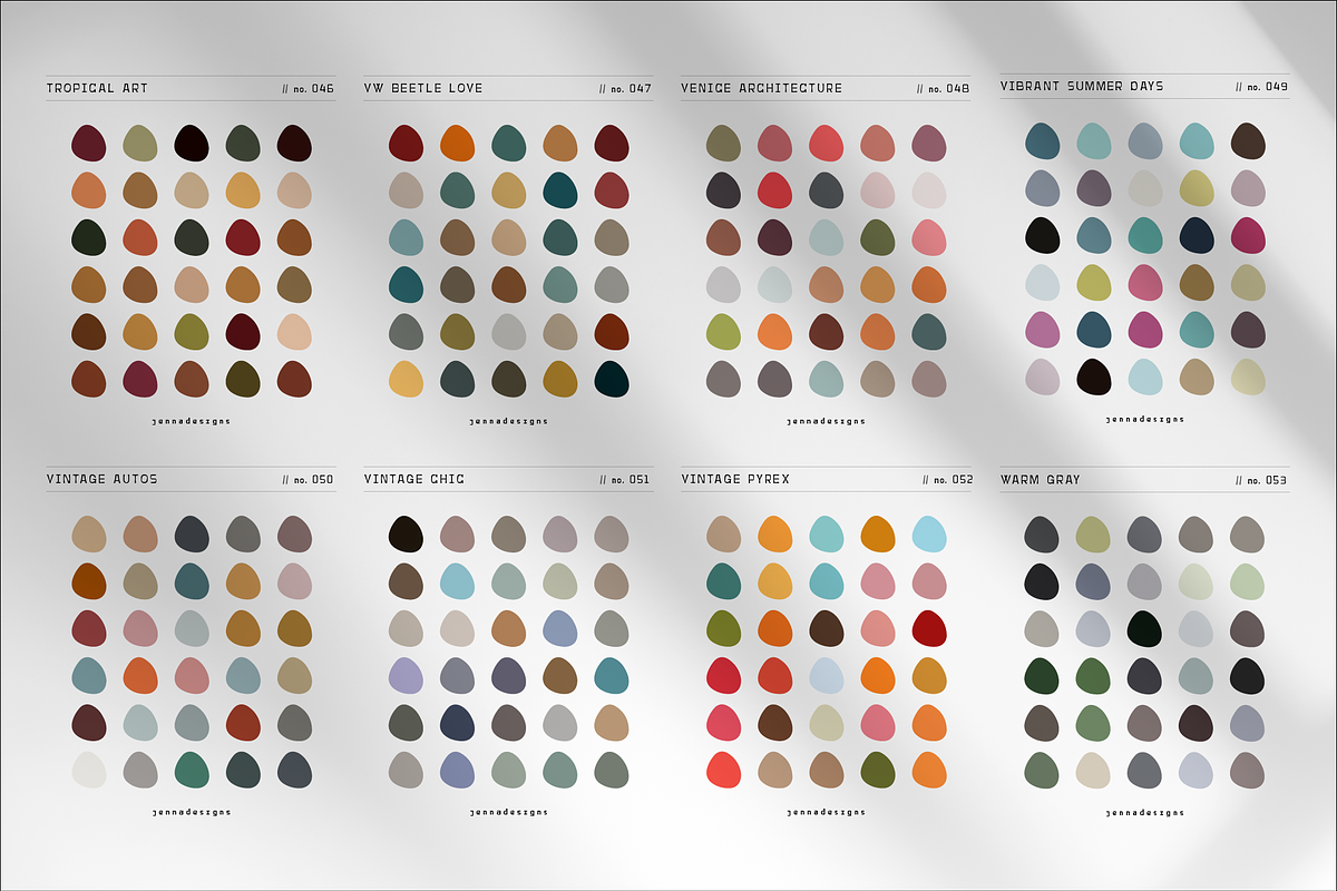 MEGA BUNDLE - 93 Adobe Palettes, a Palette Add-On by Jennadesigns (Photo 11 of 17)