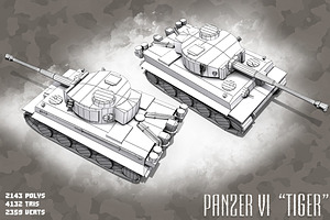 Panzer VI Tiger German Tank