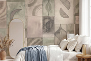 Zeria watercolor abstract wall mural, a Wallpaper Graphic by Timofi Art (Thumbnail 6 of 19)