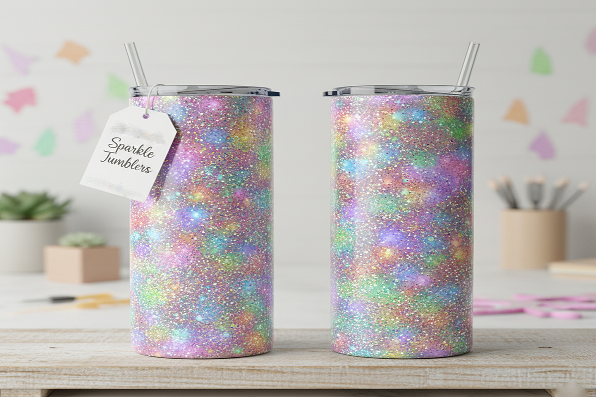 Seamless Sparkle Rainbow Glitter, a Pattern Graphic by Printable Treasure (Photo 3 of 3)