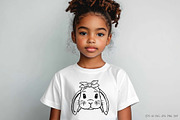 Cute Bunny. Easter Line Art, an Animal Illustration by Irina Ostapenko (Thumbnail 3 of 7)