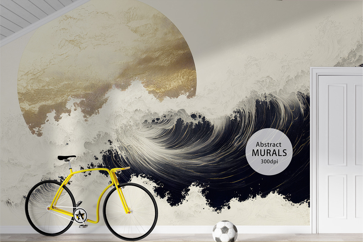 Abstract oil painting art wallpaper, a Wallpaper Graphic by fei long (Photo 2 of 10)