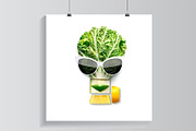 Tasty art featuring fruits, face, and sunglasses, a Food & Drink Photo by © Fisher Photostudio (Thumbnail 7 of 13)