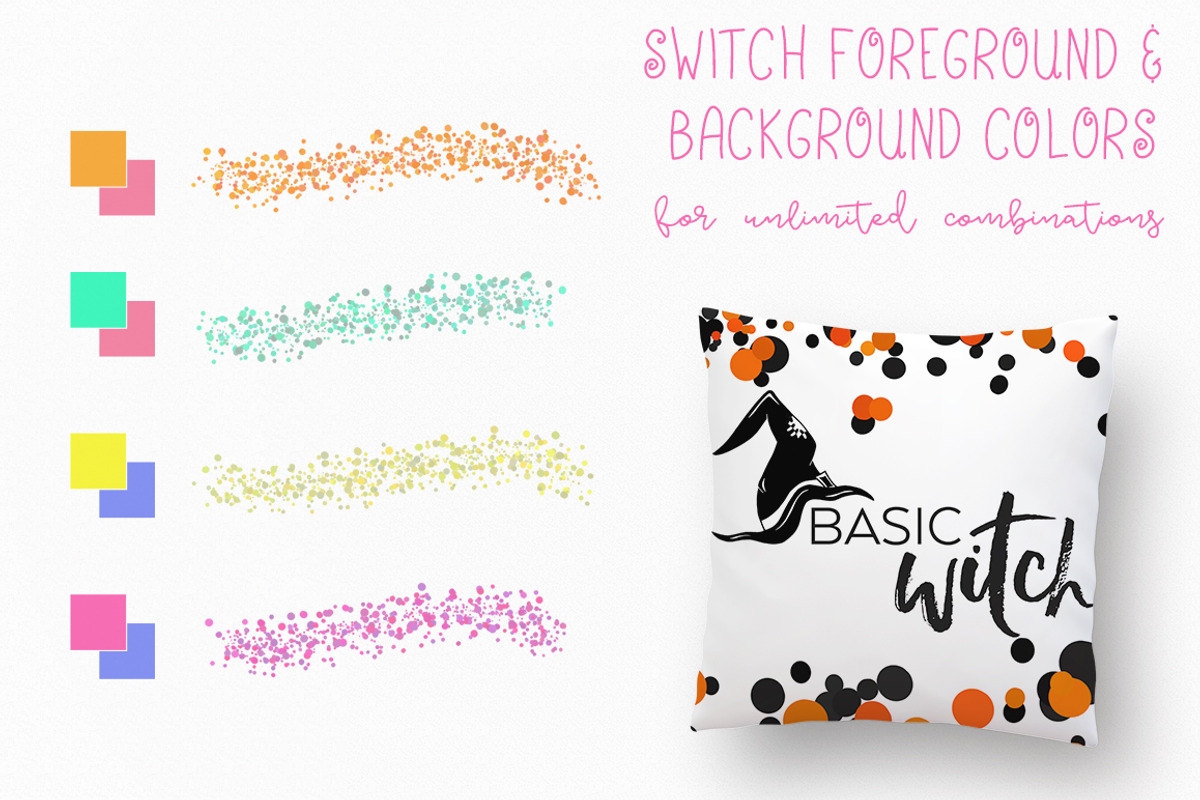 Confetti Brushes for Photoshop, a Brush Add-On by Phat Happy Life (Photo 4 of 5)