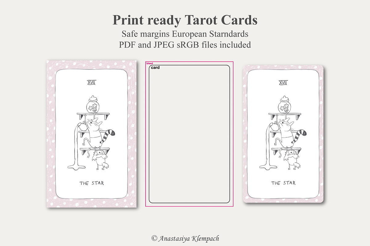 Doodle Cats Full Tarot Deck, an Illustration by Anastasiya Klempach (Photo 10 of 13)