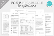 Esthetician intake form, a Design Template by SwitzerShop (Thumbnail 1 of 9)