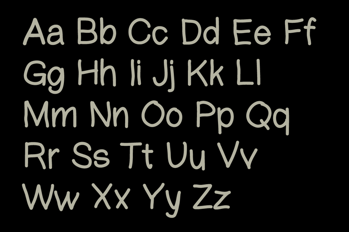 Not Another Handwritten Font, a Handwritten Font by OneTen The Studio (Photo 4 of 5)