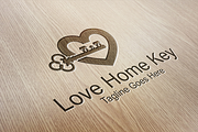 Love Home Key - Logo Template, a Branding & Logo Template by Alfam17 (Thumbnail 1 of 3)